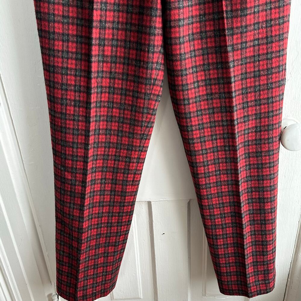 J.Crew Plaid Wool Pants – Classic Tailored Trousers - Picture 5 of 7